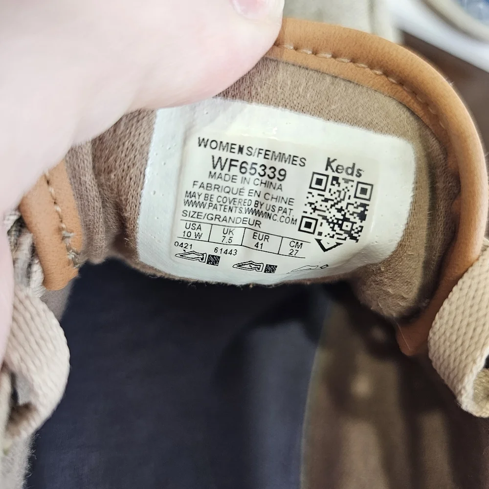 Women's Sz 10 Keds Canvas Sneakers